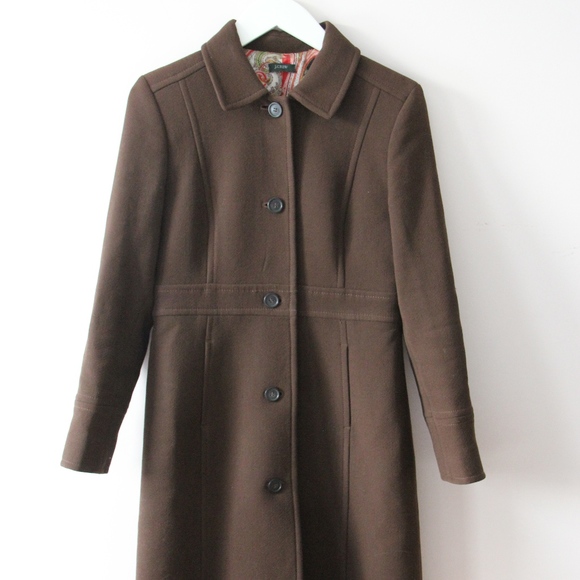 J. Crew Jackets & Blazers - J. Crew Chocolate Brown Mid-weight Coat